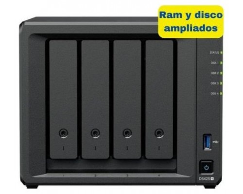 NAS SYNOLOGY DS425 PLUS 6GB 16TB-DU318 NAS SYNOLOGY DS425 PLUS 6GB 16TB